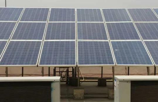 solar project for Delhi Metro Rail