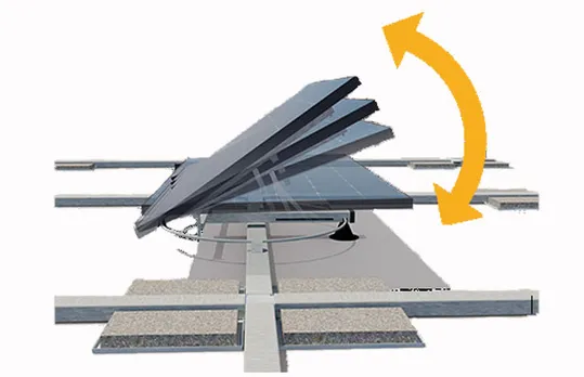 Edisun Microgrids Dual Axis PV Booster Tracker System