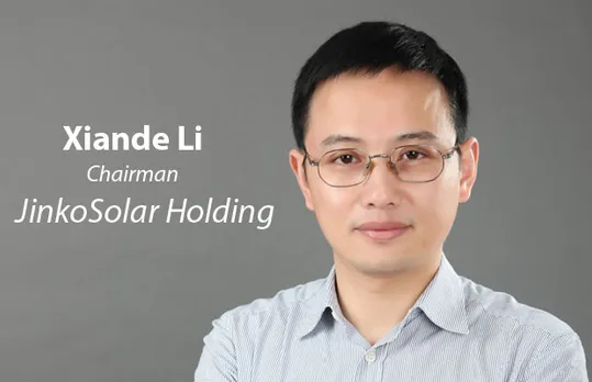 Viz-A-Viz with Xiande Li | Chairman | JinkoSolar Holding Co., Ltd.
