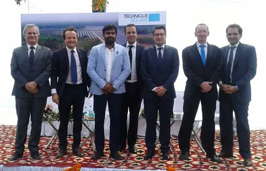 The Ambassador of France to India inaugurates Technique Solaire’s solar plant in Uttarakhand