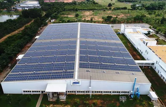 EMMVEE Commissioned 1 MW Rooftop Solar Power Plant in Karnataka
