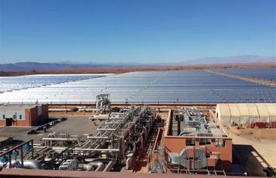 two solar power plants