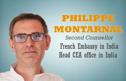 Philippe Montarnal French Embassy in India Head CEA office in India
