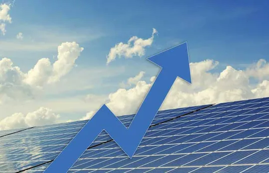 solar energy on the up