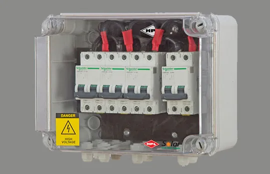 Hpl solar array junction box