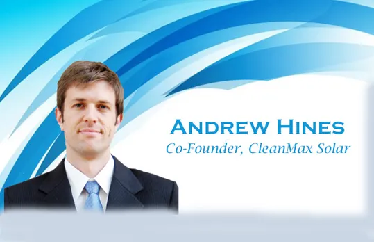 Viz-A-Viz with Andrew Hines, Co-Founder, CleanMax Solar