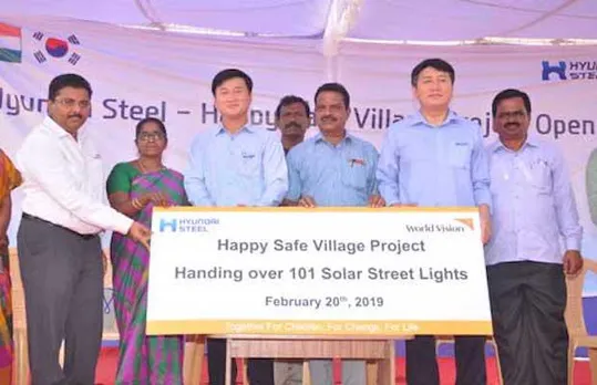 Hyundai Steel and World Vision India