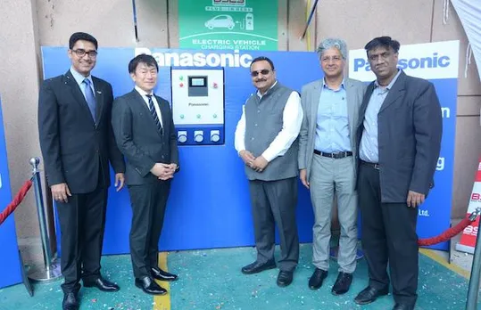 Panasonic EV charging BSES Yamuna Power Limited
