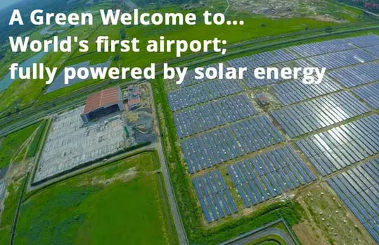green airport, the Cochin International Airport
