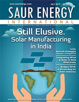 Saurenergy july Magazine cover