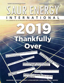 Saurenergy International Magazine December Issue 2019