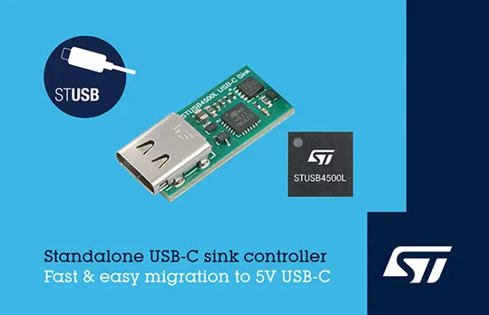 ST Brings VBUS-Powered Controller