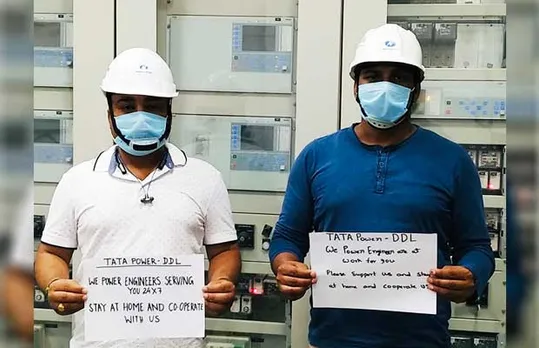 Tata Power-DDL Urges Consumers to Support in Fight against Corona