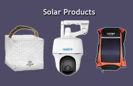 Five Solar Products