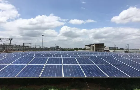 Amara Raja Solar Plant