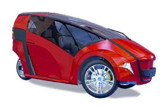 The VEGAN Electric Self-Charging Solar Tricycle