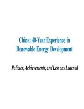 China's 40 years in RE