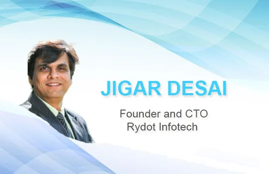 Jigar Desai, Founder And CTO, Rydot Infotech