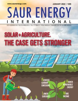 Saurenergy International Magazine cover January Issue 2022