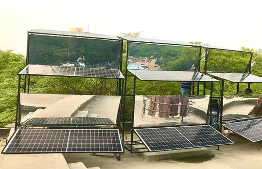 Portable Solar Tracking Towers Developed by IIT Delhi