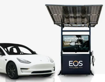 EOS Linx Solar powered display