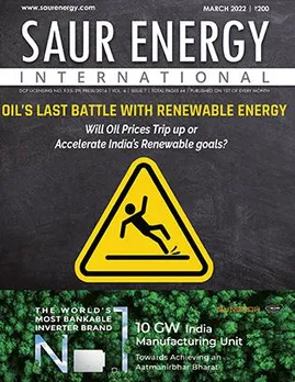 Saurenergy International Magazine cover March Issue 2022
