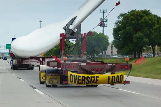 Wind Turbine blade transport