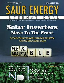 Saurenergy International Magazine cover April Issue 2022