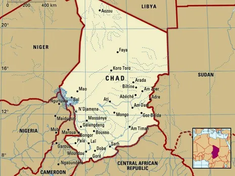 Chad location, Savannah Energy
