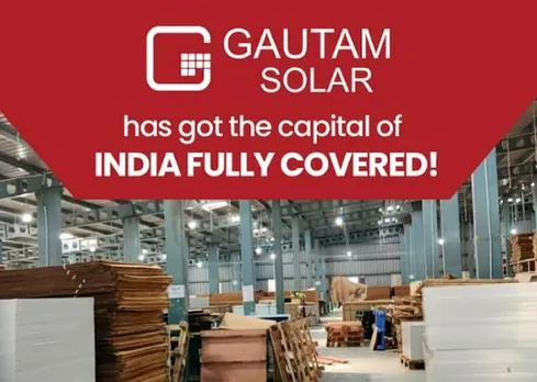 gautam solar new warehouse