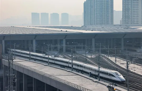 JA Solar Asia's Largest Passenger Railway Hub