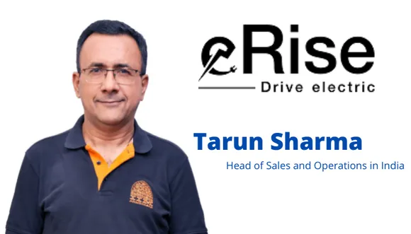 Tarun Sharma: eRise Drive Electric's New Head of Sales & Operations in India
