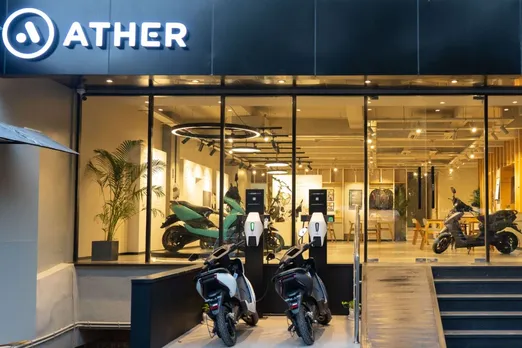 Bengaluru's EV Firm Ather Energy Intends to Open 150 Experience Centers by 2023