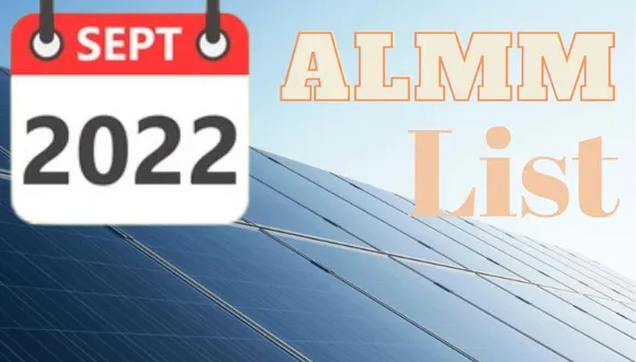 September-22 ALMM List