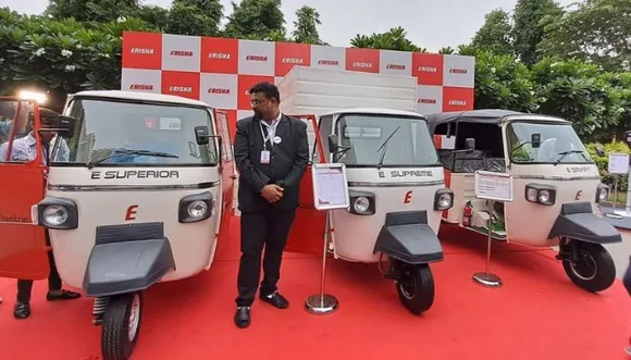 Erisha E-Mobility Launches Thress New EVs with Charging Stations