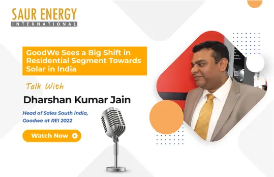 Dharshan Kumar Jain, Head of Sales South India, Goodwe