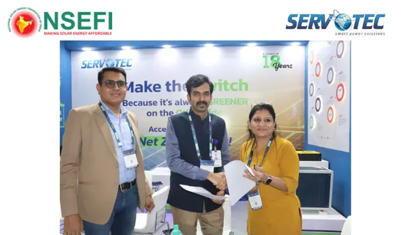Servotech and NSEFI Signs Contract