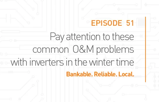 Solis Seminar inverters in the winter time