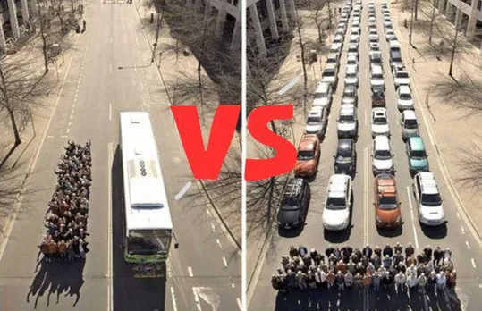 public transport vs private transport