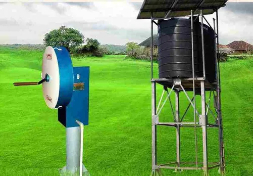 ChakraPaani solar hand pump