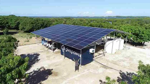 Solar desalination plant