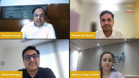 Saur Energy organised a webinar today on India's Residential Solar Rooftop.