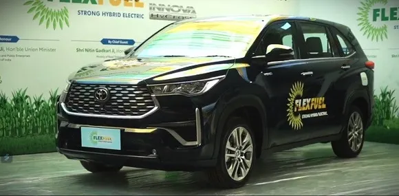 World's First Prototype Of Electrified Flex Fuel Vehicle Launched In India