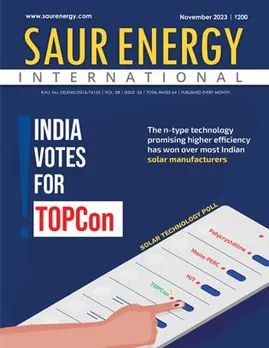 Saurenergy International Magazine November Issue 2023