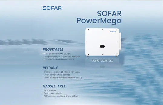 SOfar Launches PowerMEga in Indian market for utility scale solar
