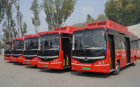 tata motors delivers first batch of electric buses to Srinagar