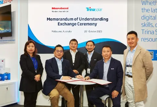Trina Solar and Marubeni Australia Sign MoU for 1.5GW modules
