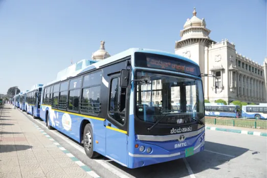 Tata Motors Electrifies Bengaluru With 100 Starbus EVs