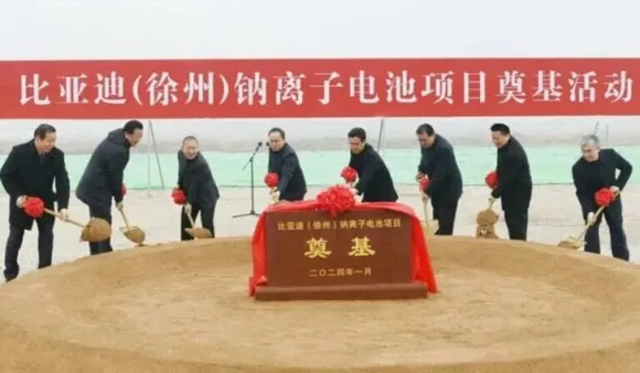 BYD Set To Build A New 30 GWH Sodium-Ion Battery Facility In China