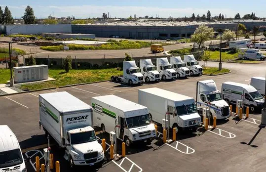 Hitachi, Penske Launch Large-Scale Electric Truck Charging Pilot